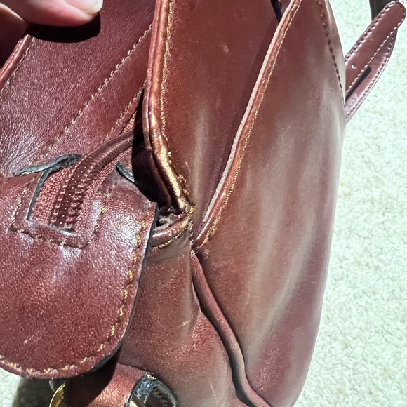 VINTAGE ETIENNE AIGNER WOVEN LEATHER CROSSBODY BAG - Picture 8 of 9